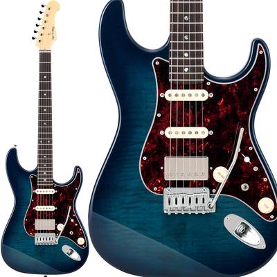 【純国産ギター】 HISTORY HSE/SSH-Advanced Dark Blue Burst エレキギター ストラトタイプ ヒストリー 3年保証 日本製 