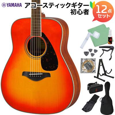 YAMAHA FG820 AB アコースティックギター初心者12点セット ヤマハ 【WEBSHOP限定】