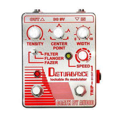 Death By Audio DISTURBANCE フィルター フランジャー フェイザー モジュレーションペダル デスバイオーディオ 