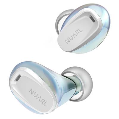 NUARL EARBUDS (オーロラホワイト) 完全ワイヤレスイヤホン Bluetoothイヤホン ヌアール MINI3-AW