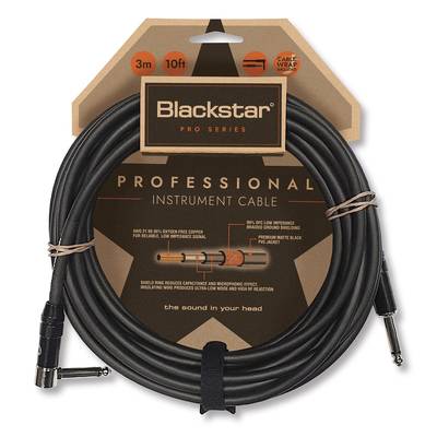 Blackstar Professional Instrument Cable 3m ストレート/アングル シールド ブラックスター 