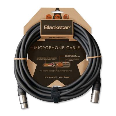 Blackstar Microphone Cable 3m F/M マイクケーブル ブラックスター 