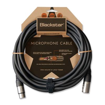 Blackstar Microphone Cable 6m F/M マイクケーブル ブラックスター 