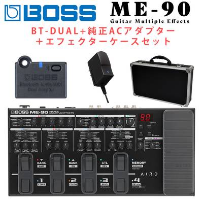 【数量限定!トートバッグプレゼント】 BOSS ME-90 + BT-DUAL + PSA-100S + エフェクターボード セット マルチエフェクター エレキギター用 Bluetooth拡張 ボス ME90