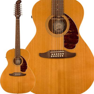 Fender Villager 12-String Aged Natural エレアコギター トップ単板 12弦 California カリフォルニアシリーズ フェンダー 