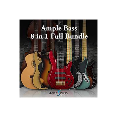 AMPLE SOUND AMPLE BASS 8 IN 1 FULL BUNDLE アンプル・サウンド B9515[メール納品 代引き不可]