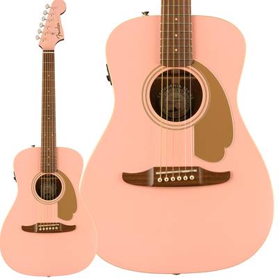 Fender FSR Malibu Player Shell Pink エレアコギター シェルピンク トップ単板 フェンダー LIMITED EDITION