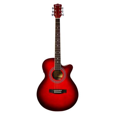 Sepia Crue EAW-01 Red Sunburst エレアコギター レッドサンバースト ソフトケース付属 セピアクルー 