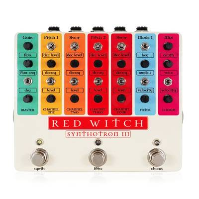 RED WITCH Synthotron III コンパクトエフェクター ギターシンセ レッドウィッチ 