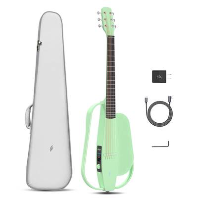 ENYA NEXG SE GREEN (グリーン) スマートギター アコースティックギター 静音 アンプ内蔵 Blutooth搭載 専用ケース付属 エンヤ 