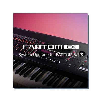 Roland Cloud FANTOM EX Upgrade FANTOM-6/7/8 アップグレード用ソフトウェア 買い切り版 シリアルコード Lifetime Keys ローランド [メール納品 代引き不可]