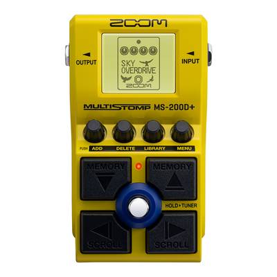 ZOOM MS-200D+ マルチストンプボックス 【新製品 次回入荷ご予約受付中】 ズーム 
