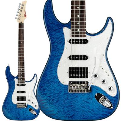 Greco WS-ADV-G/QT Aqua Blue (アクアブルー) エレキギター ギグバッグ付属 グレコ 