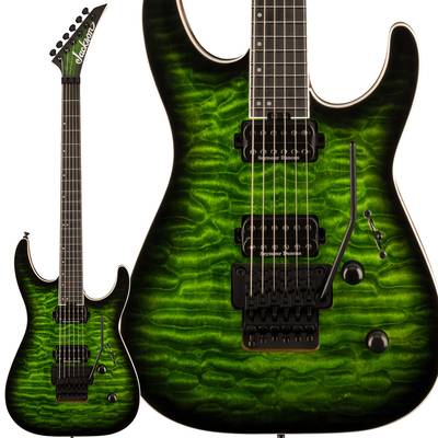Jackson Pro Plus Series Dinky DKAQ Emerald Green エレキギター ジャクソン 