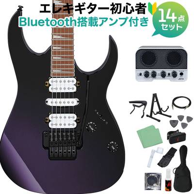 Ibanez RG470DX TMN Tokyo Midnight エレキギター初心者14点セット 【Bluetooth搭載ミニアンプ付き】 アイバニーズ Standard RG