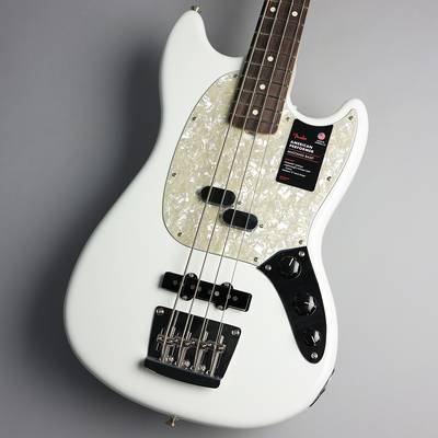 Fender American Performer Mustang Bass Rosewood Fingerboard Arctic White エレキベース フェンダー 【アウトレット】