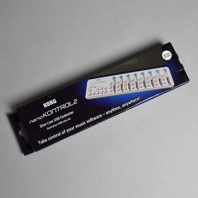 KORG nanoKONTROL2 WH (ホワイト) MIDIコントローラー スリムライン USB コルグ 【 中古 】