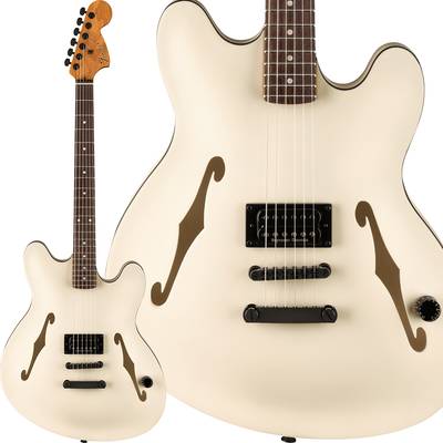 Fender Tom DeLonge Starcaster Satin Olympic White エレキギター トム・デロング シグネチャー フェンダー 