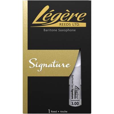 Legere SignatureBS3 リード バリトンサックス用 樹脂製 【硬さ：3】 レジェール 
