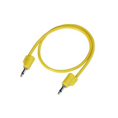 Tiptop Audio Stackable Cable 50cm Yellow 3.5mm パッチケーブル シンセサイザー用 ティップトップオーディオ 
