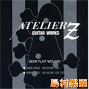 ATELIER Z MBS-4000TA エレキベース弦 SEMI FRAT STRINGS 045-105 アトリエZ 