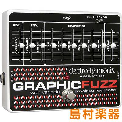 Electro Harmonix GRAPHIC FUZZ コンパクトエフェクター イコライザー+ファズ エレクトロハーモニックス 