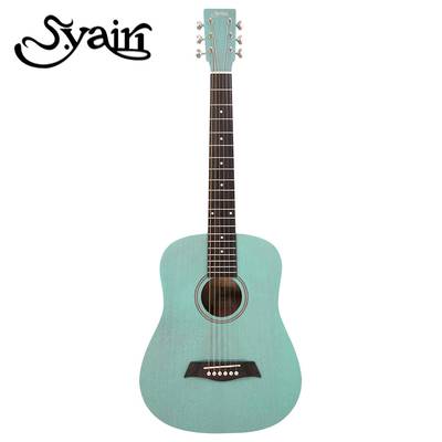 S.Yairi YM-02/UBL ミニギター アコースティックギター ライトブルー ソフトケース付属 Sヤイリ Compact-Acoustic シリーズ