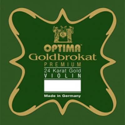 OPTIMA G.1061.27.L バイオリン弦 ゴールドブラカット プレミアム24カラットゴールド 0.27 E線 ループエンド 【バラ弦1本】 オプティマ 