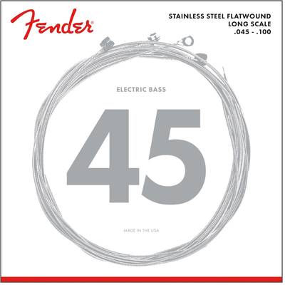 Fender 9050L エレキベース弦 9050 STAINLESS BASS STRINGS 045‐100 ボールエンド フェンダー 