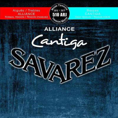 SAVAREZ 510ARJ クラシックギターセット弦 ALLIANCE/CANTIGA Mixed tension サバレス 510-ARJ