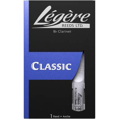 Legere BB3.00 リード B♭クラリネット用 樹脂製 Classic レジェール 