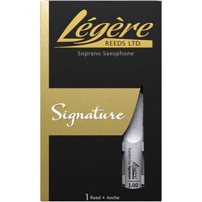 Legere SSG3.00 リードソプラノサックス用 樹脂製 Signature レジェール 