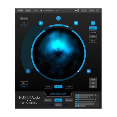 NUGEN Audio Halo Upmix 3D Immersive extension (requires Halo Upmix) ニュージェン・オーディオ [メール納品 代引き不可]