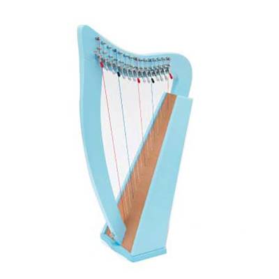 GINZA JUJIYA Chris Harp ファンタジーブルー 15弦レバーハープ 竪琴 【 ギンザジュウジヤ 】
