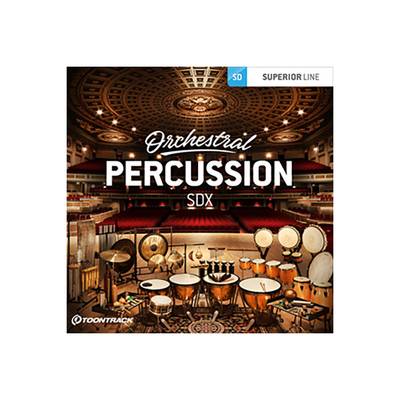 TOONTRACK SDX - ORCHESTRAL PERCUSSION トゥーントラック [メール納品 代引き不可]