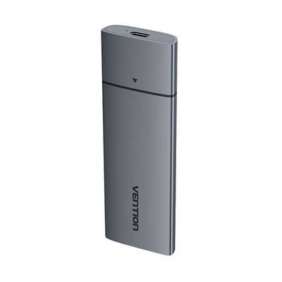 VENTION M.2 NVMe SSD Enclosure (USB 3.1 Gen 2-C) Gray Aluminum Alloy Type ベンション KP-9286 