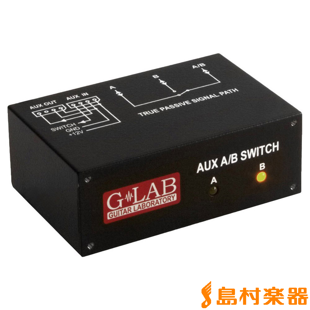 Ｇ-ＬＡＢ AUX A/B switch (RMS) A/Bスイッチャー 【アウトレット】
