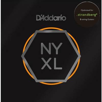 D'Addario NYXL0984SB 09-84 BODEN 8-String カスタムライト ダダリオ ストランドバーグ専用エレキギター弦