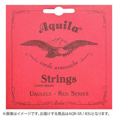 Aquila 83U Red Series ソプラノ用 レギュラー AQR-SR アキーラ ウクレレ弦