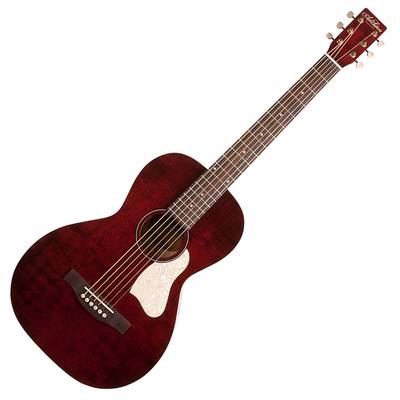 Art & Lutherie Roadhouse Tennessee Red E/A TRD エレアコギター パーラーシェイプ ギグバッグ付属 アート＆ルシアー 