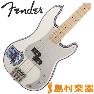 Fender Steve Harris Precision Bass Olympic White エレキベース フェンダー 