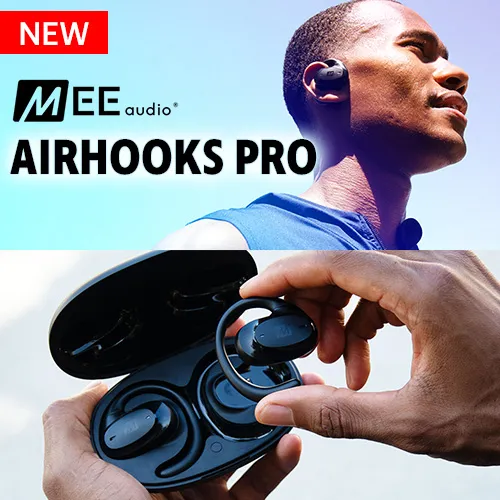 MEE Audio AIRHOOKS PRO 完全ワイヤレスイヤホン スポーツイヤホン