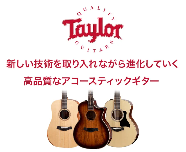 Taylor / テイラー アコースティックギター | 島村楽器オンラインストア