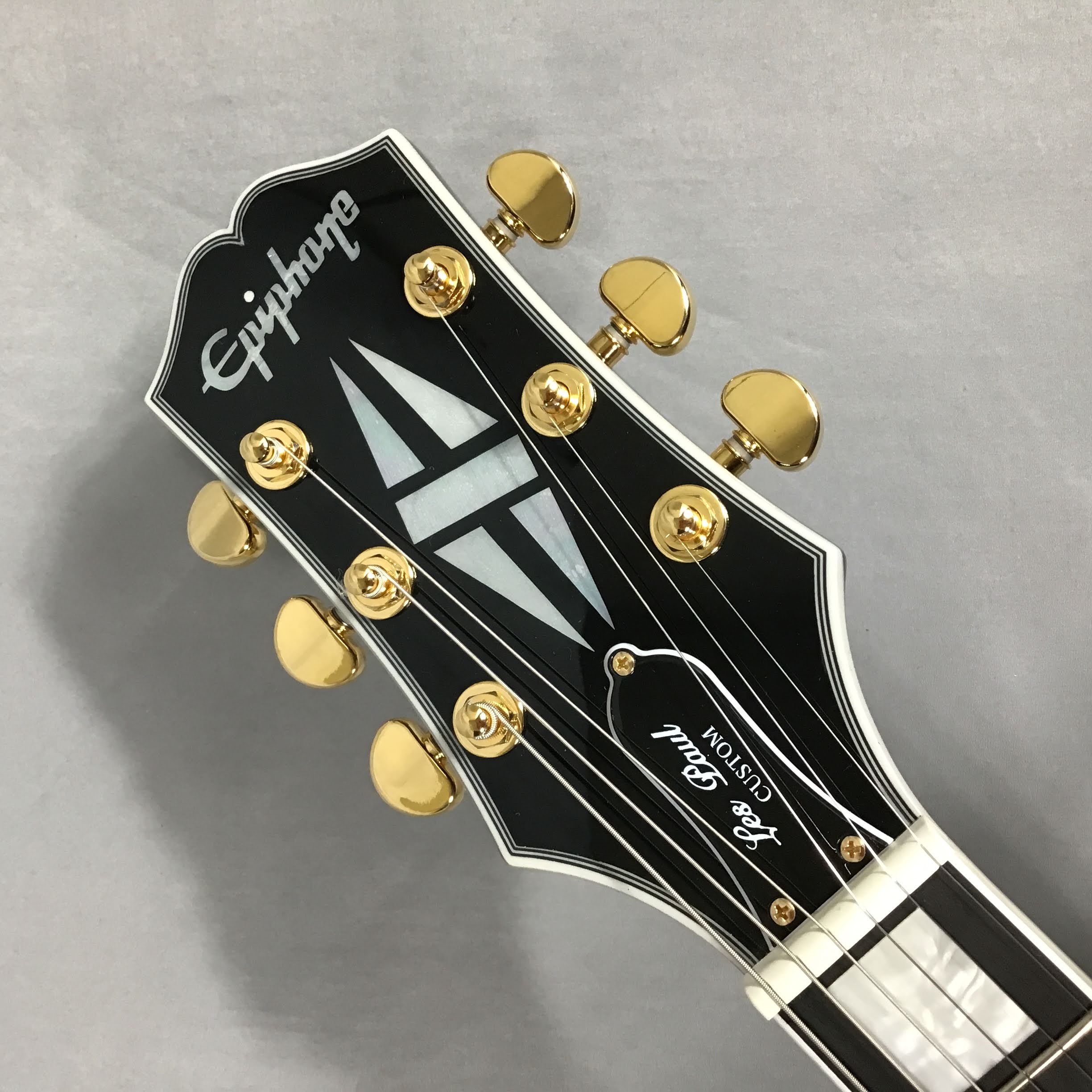 Epiphone Les Paul Custom Ebony エレキギターレスポールカスタム 黒 