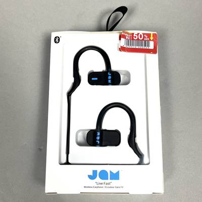 JAM Audio  Live Fast (ブラック) ワイヤレスイヤホン Bluetoothイヤホン 耳掛けイヤホン ジャムオーディオ 【 新所沢パルコ店 】