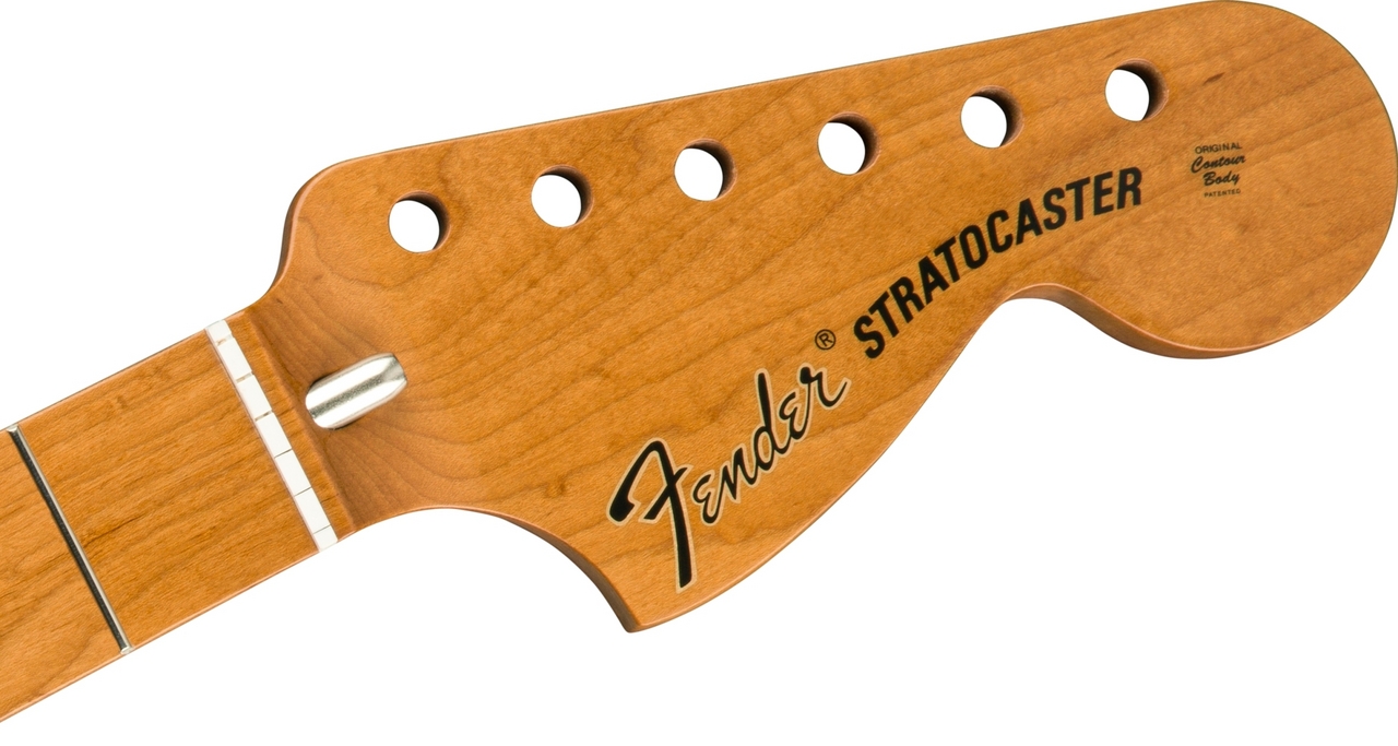 ロッド左右余裕ありFender Mexico Stratocaster ネック　Roasted
