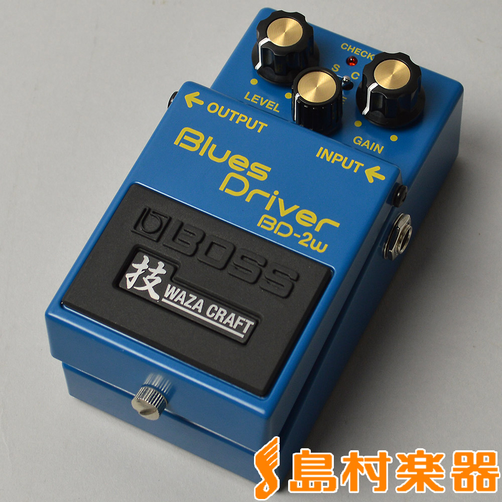 BOSS BD-2W (J) BluesDriver オーバードライブ 技 WAZA CRAFT 【銀ネジ