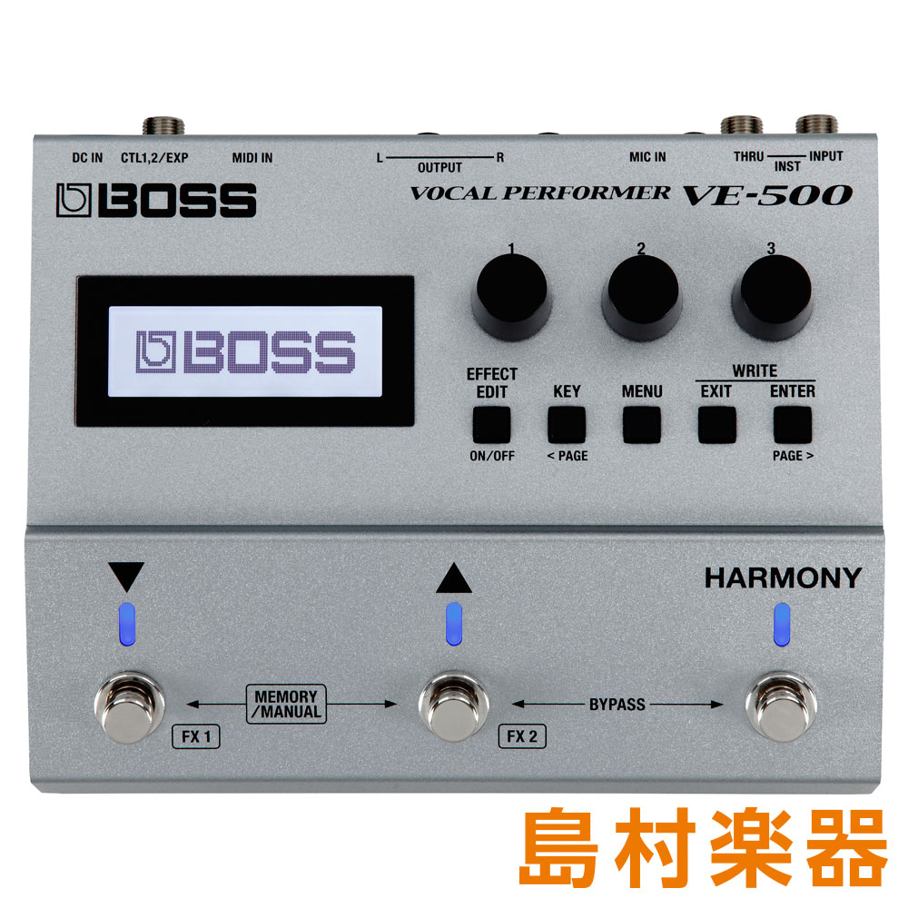 BOSS VE-500 Vocal Performer ボーカルエフェクト ボス 【 名古屋 ...