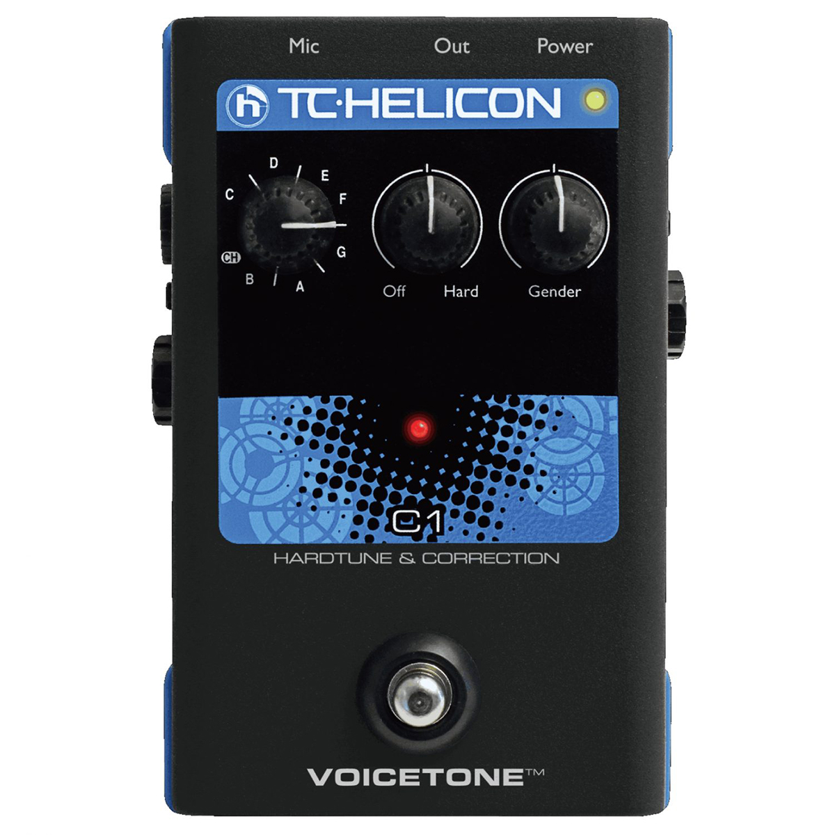 TC-HELICON VoiceTone C1 ボーカル用エフェクター (TCヘリコン ボイストーン C1) wgteh8f