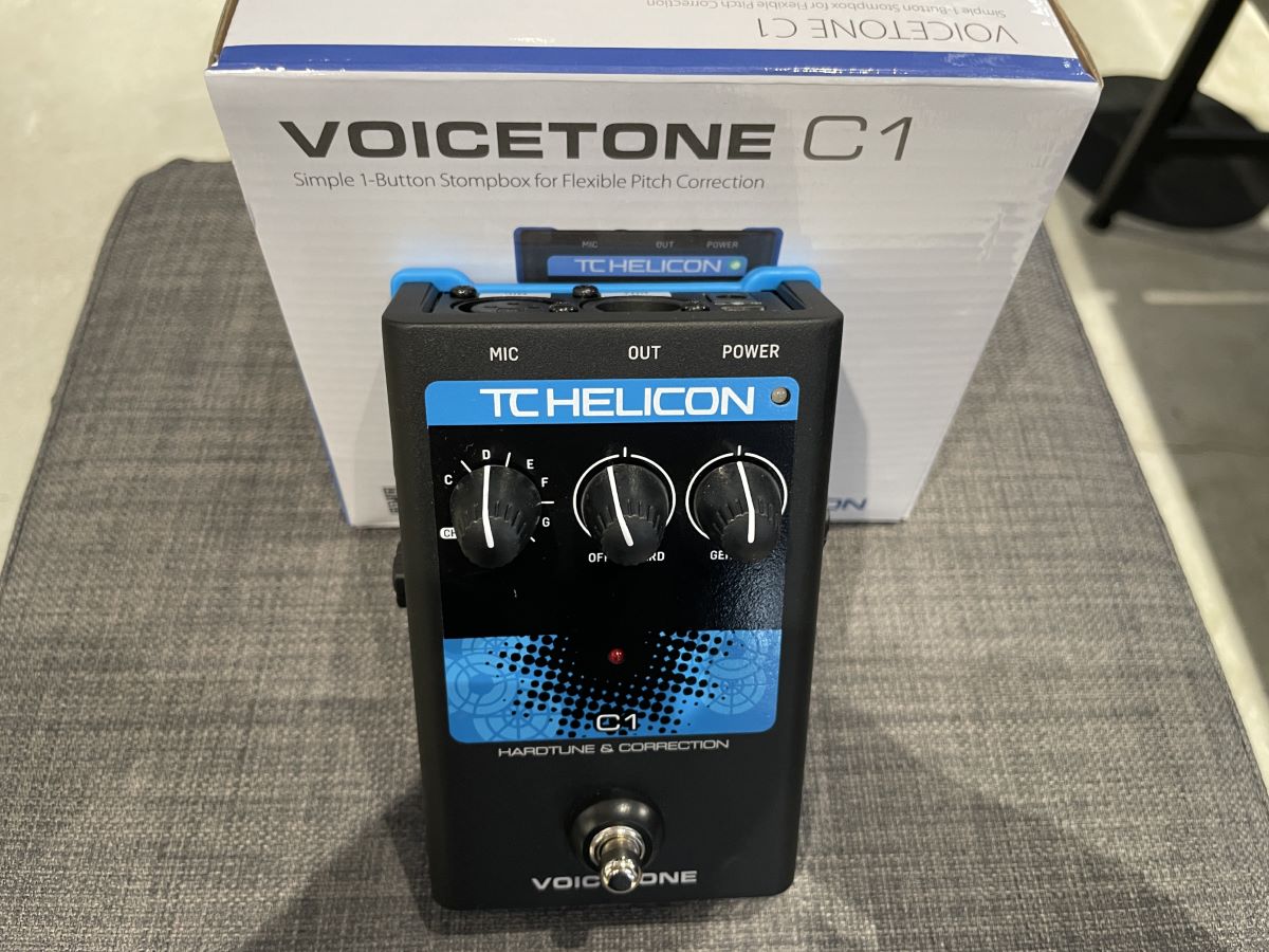 TC-HELICON VoiceTone C1 ボイス用ハードチューンピッチ補正 TC 